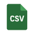 Ícone CSV